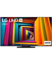 Смарт телевизор LG - 55UT91003LA, 55'', LED, 4K, черен -1