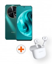 Смартфон Huawei - nova 12i, 8GB/128GB, зелен + FreeBuds SE2, бели -1