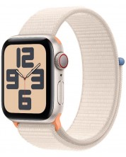 Смарт часовник Apple - Watch SE2 v2 Cellular, 40mm, Starlight Loop -1