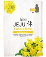 SNP Jeju Rest Лист маска за лице Canola, 22 ml