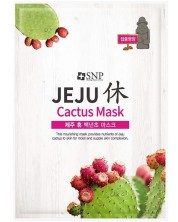 SNP Jeju Rest Лист маска за лице Cactus, 22 ml -1