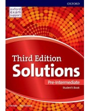 Solutions Pre-Intermediate Student's Book (3rd Edition) / Английски език - ниво A2: Учебник
