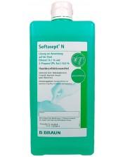 Softasept N Дезинфектант за кожа, неоцветен, 1000 ml, B. Braun -1