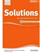 Solutions Upper-Intermediate Teacher's Book (2nd Edition) / Английски език - ниво B2: Книга за учителя -1