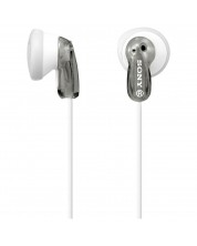 Слушалки Sony - MDR-E9LP, бели/сиви -1