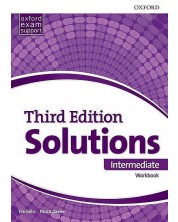 Solutions Intermediate Workbook (3rd Revised Edition) / Английски език - ниво B1: Учебна тетрадка -1