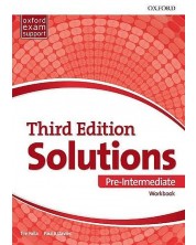 Solutions Pre-Intermediate Workbook (3rd Revised Edition) / Английски език - ниво A2: Учебна тетрадка