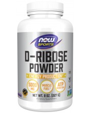 Sports D-Ribose Powder, 227 g, Now -1