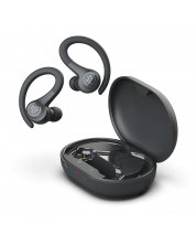 Спортни слушалки с микрофон JLab - Go Air Sport, TWS, сиви