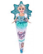 Кукла в конус Zuru Sparkle Girlz - Зимна принцеса, асортимент