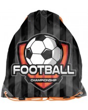 Спортна торба Paso Football - Оранжево-черна -1