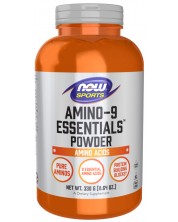 Sports Amino-9 Essentials Powder, 330 g, Now -1