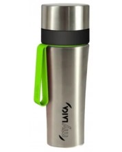 Спортна бутилка Laica - Inox, 0.550 l, зелена -1