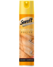 Спрей за почистване на мебели Swift - Renovator & Continioner, 300 ml -1