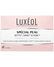 Spécial Peau Nette, Saine & Pure За сияйна и свежа кожа, 60 капсули, Luxéol -1