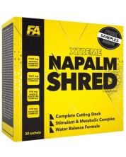 Xtreme Napalm Shred, 30 сашета, FA Nutrition