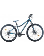 Велосипед със скорости SPRINT - Hunter, 27.5", 400 mm, син/сив