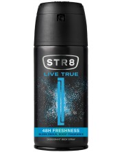 STR8 Live True Спрей дезодорант за мъже, 150 ml -1