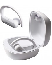 Спортни слушалки Boompods - Sportpods, TWS, бели
