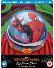 Spider-Man: Far From Home, Steelbook (Blu-Ray + 3D Blu-Ray) -1