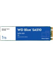 SSD памет Western Digital - Blue, 1TB, M.2, SATA III