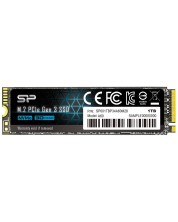 SSD памет Silicon Power - A60, 1TB,  M.2, PCIe -1