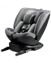 Стол за кола KinderKraft - Xpedition 2, i-Size 360°, 40-150 cm, сив -1