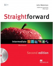 Straightforward 2nd Edition Intermediate Level: Workbook without Key / Английски език: Работна тетрадка без отговори