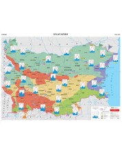 Климат - стенна карта на България (1:360 000) -1