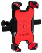 Стойка за телефон за количка Zizito - червена, 14x7,5 cm