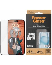 Стъклен протектор PanzerGlass - UWF, iPhone 15 Plus