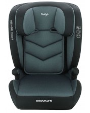 Столче за кола Migo - Brooklyn, i-Size, с IsoFix, 100-150 cm, Grey -1