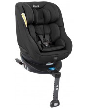 Столче за кола Graco - Turn2Me, 0-18 kg, с IsoFix, Black