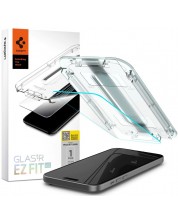 Стъклен протектор Spigen - Glas.tR EZ Fit HD, iPhone 15