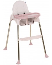Столче за хранене KikkaBoo - Sky-High, Pink -1