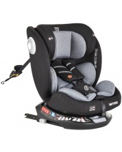 Стол за кола Moni - Nitro, IsoFix, i-Size, 40-150 cm, сив -1