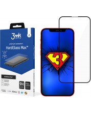 Стъклен протектор 3mk - HardGlass Max, iPhone 13 mini -1