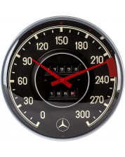 Стенен ретро часовник Nostalgic Art Mercedes Benz -Тахометър -1