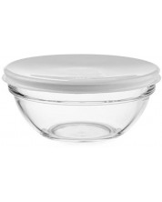 Стъклена купа с капак Luminarc - Empilable Caps, 625 ml, 14 х 6 cm