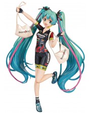 Статуетка Banpresto Animation: Hatsune Miku - Hatsune Miku (Chronicle Racing 2019), 17 cm -1