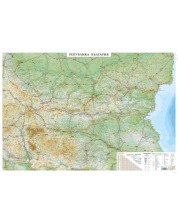 Физикогеографска стенна карта на България (1:540 000) -1