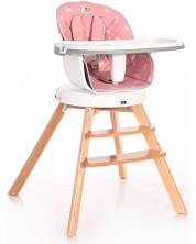 Столче за хранене с ротация Lorelli - Napoli, Pink Bears -1