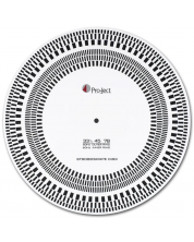 Стробоскоп диск Pro-Ject - Strobe It, черен/бял