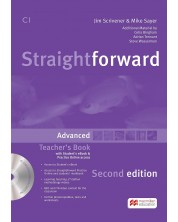 Straightforward 2nd Edition Advanced Level: Teacher's Book / Английски език: Книга за учителя