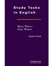 Study Tasks in English Teacher's Book -1