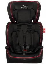 Столче за кола Zizito - Samson 9-36 kg, черно с червено