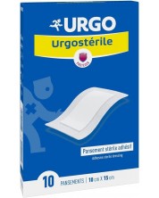 Urgosterile Стерилни пластири, 10 х 15 cm, 10 броя, Urgo