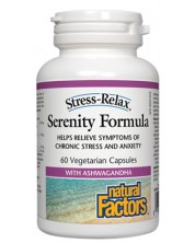 Stress-Relax Serеnity Formula, 60 капсули, Natural Factors -1