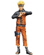 Статуетка Banpresto Animation: Naruto Shippuden - Uzumaki Naruto (Grandista Nero) (Manga Dimensions), 27 cm