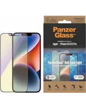 Стъклен протектор PanzerGlass - AntiBact/Bluelight, iPhone 14/13/13 Pro -1